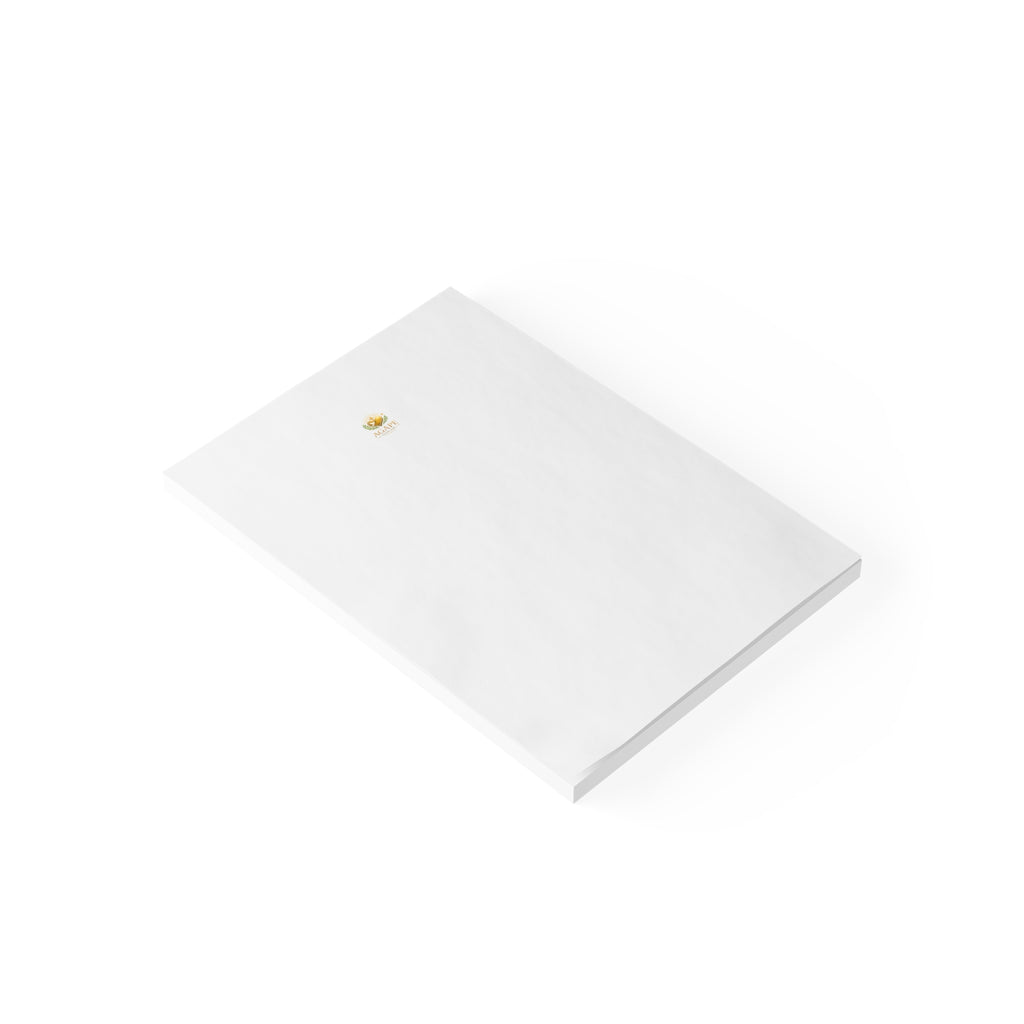 Minimal Agape Post-it Note Pad — Small Logo Sticky Notes for Office & Home