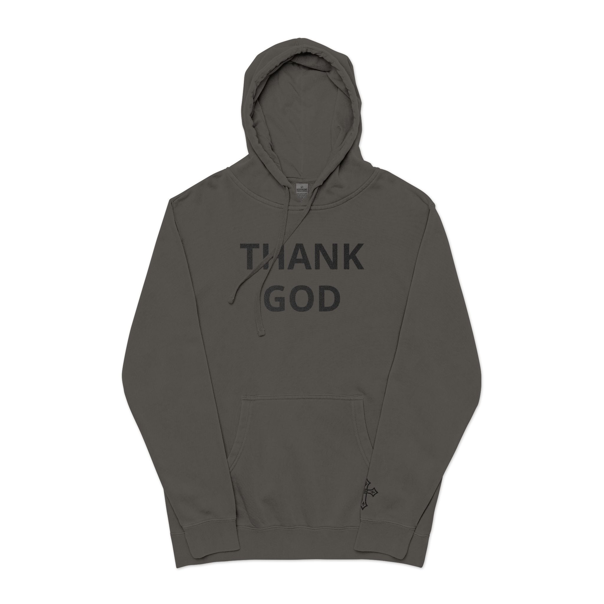 Thank God Pigment-Dyed Hoodie