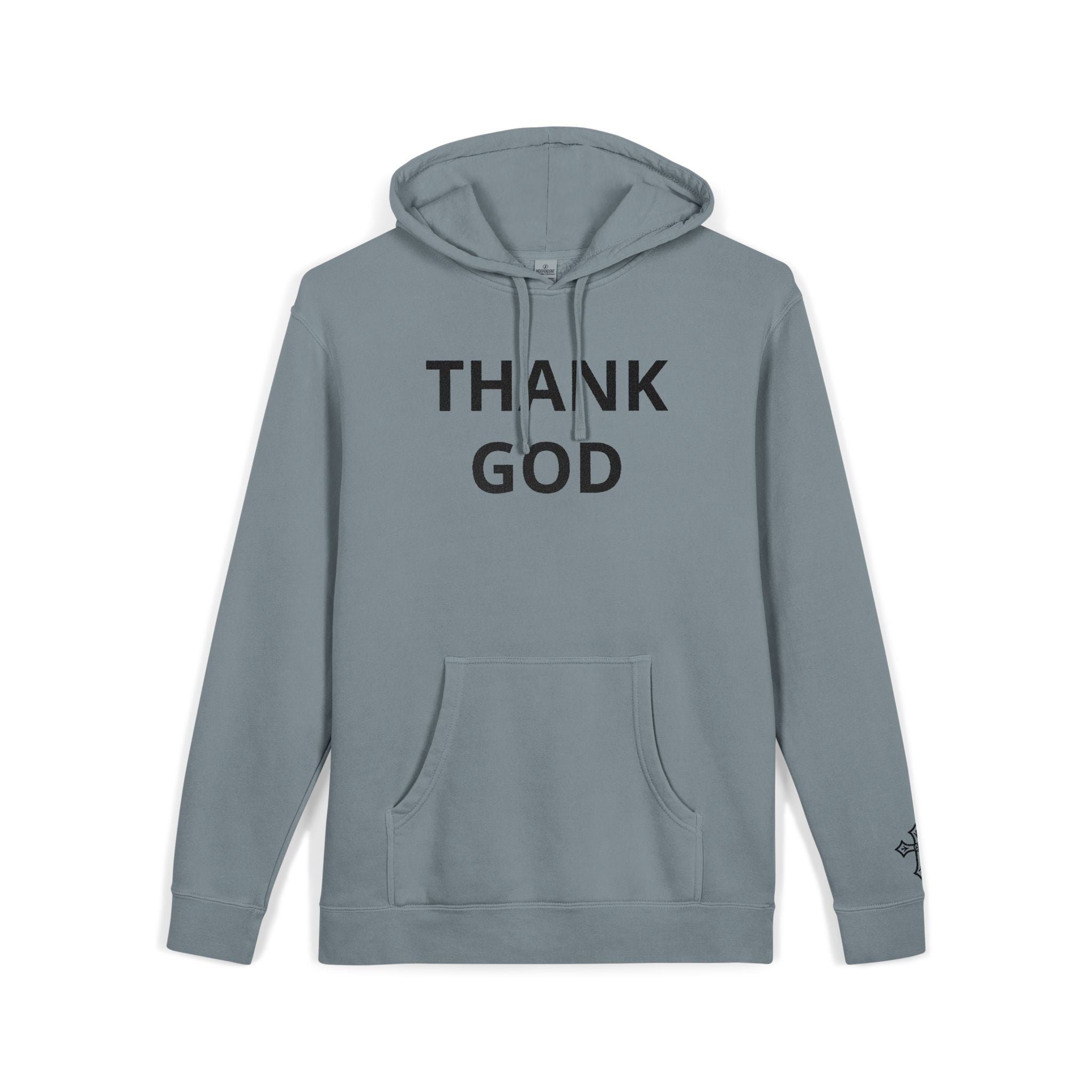 Thank God Pigment-Dyed Hoodie