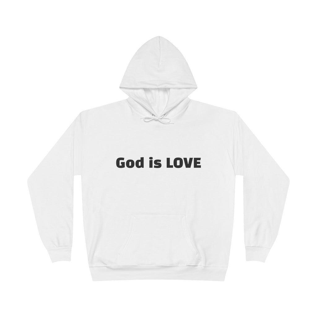 God Is Love Hoodie — 1 John 4:8 Christian Pullover
