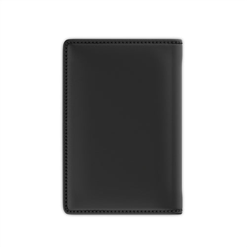 Custom Tasbeha Core Passport Cover — Leather Travel Passport Holder with Coptic Hat Design