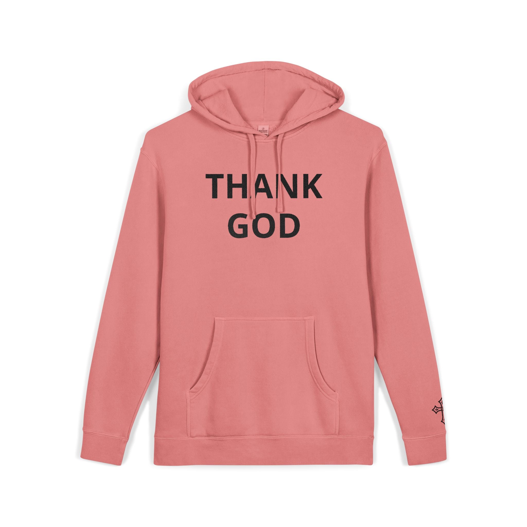 Thank God Pigment-Dyed Hoodie