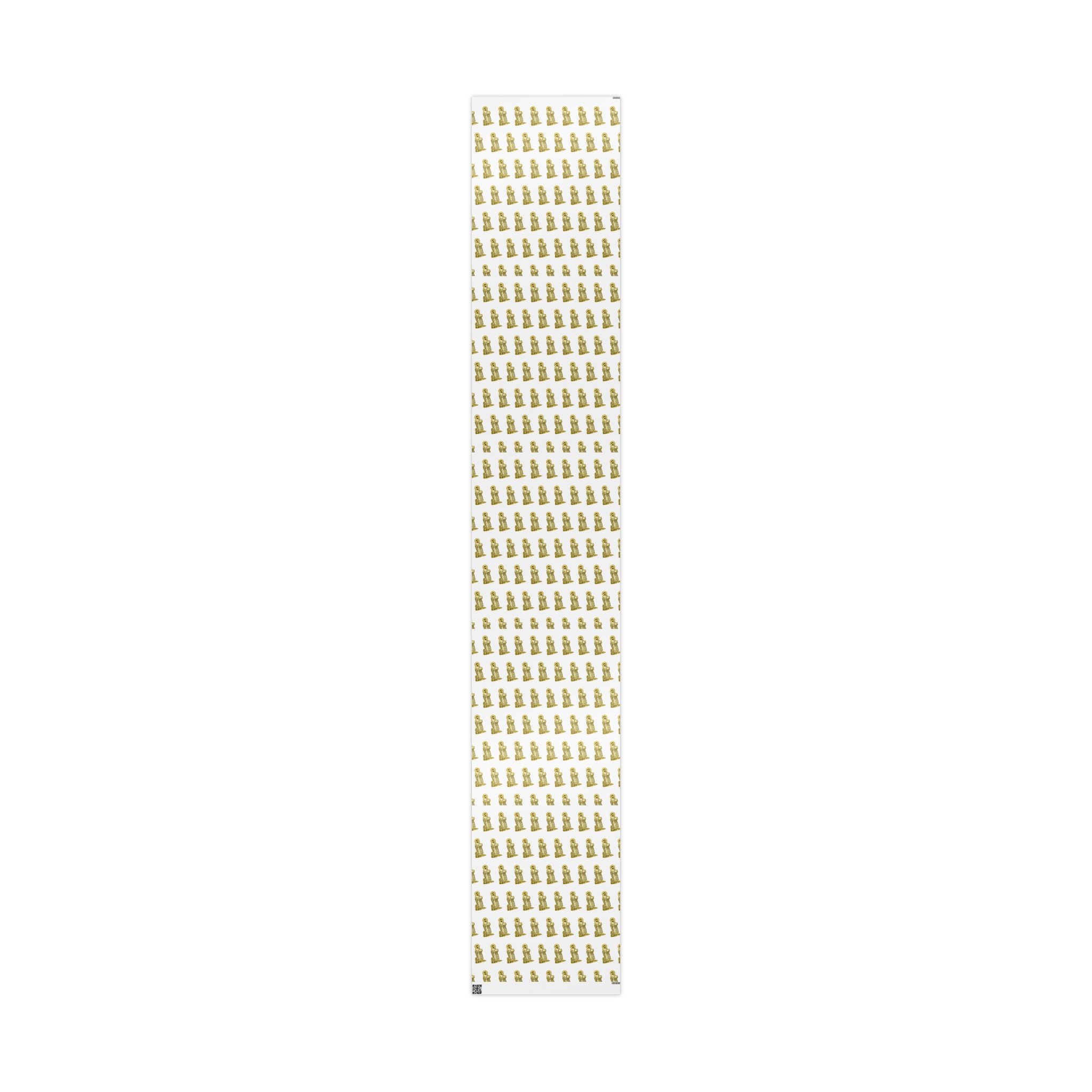 Gold Saint mark Wrapping Paper Roll —  Gift Wrap