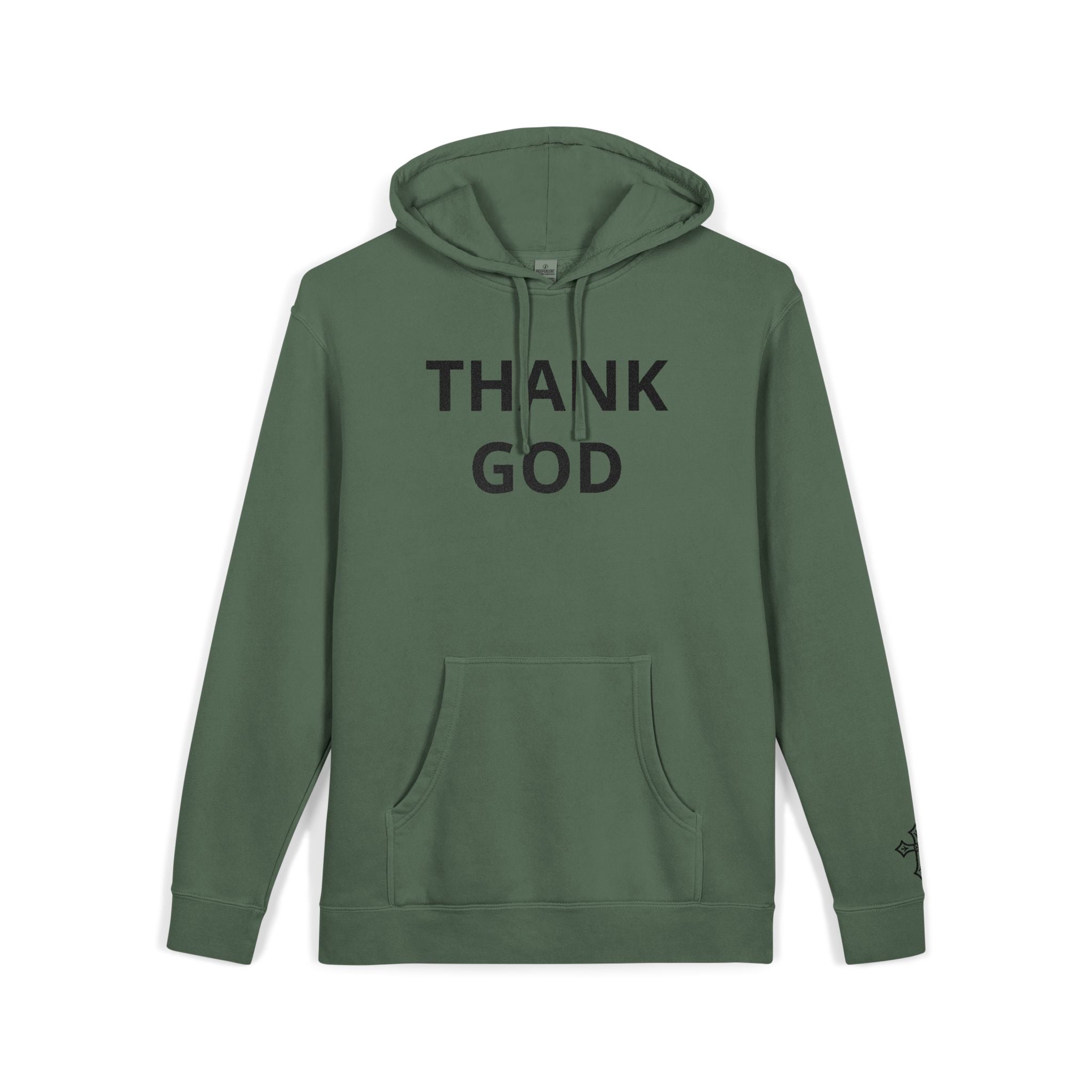 Thank God Pigment-Dyed Hoodie