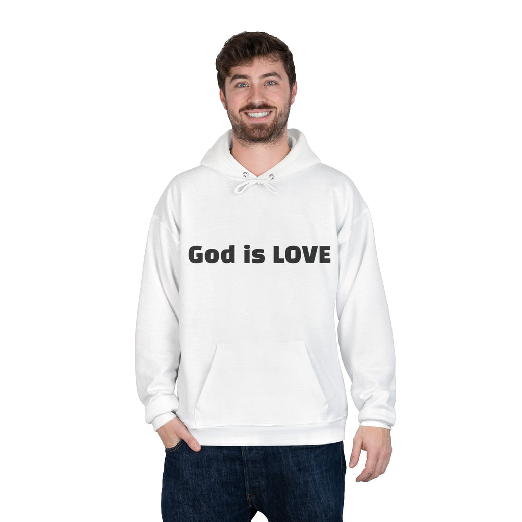 God Is Love Hoodie — 1 John 4:8 Christian Pullover