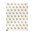 st. catherine Pattern Gift Wrap — Gold Wrapping Paper Roll for Christmas