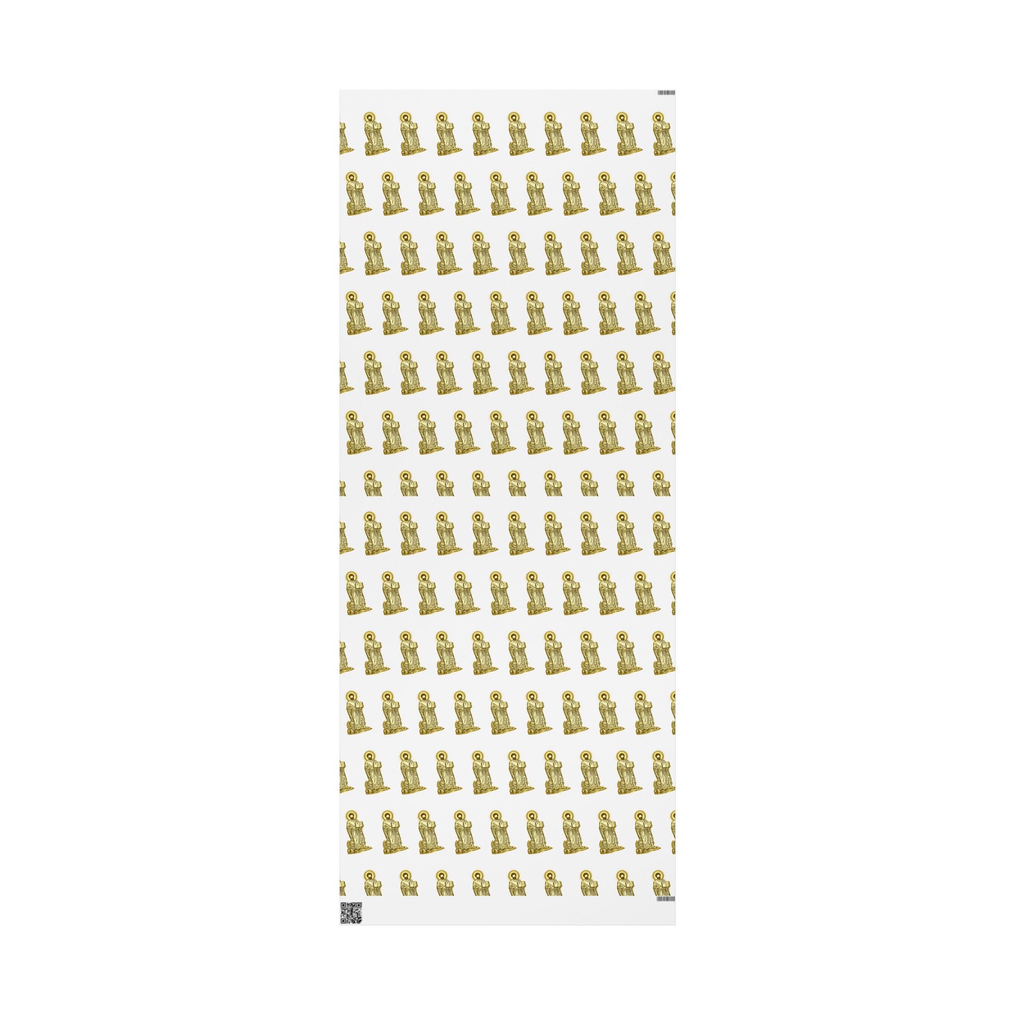 Gold Saint mark Wrapping Paper Roll —  Gift Wrap