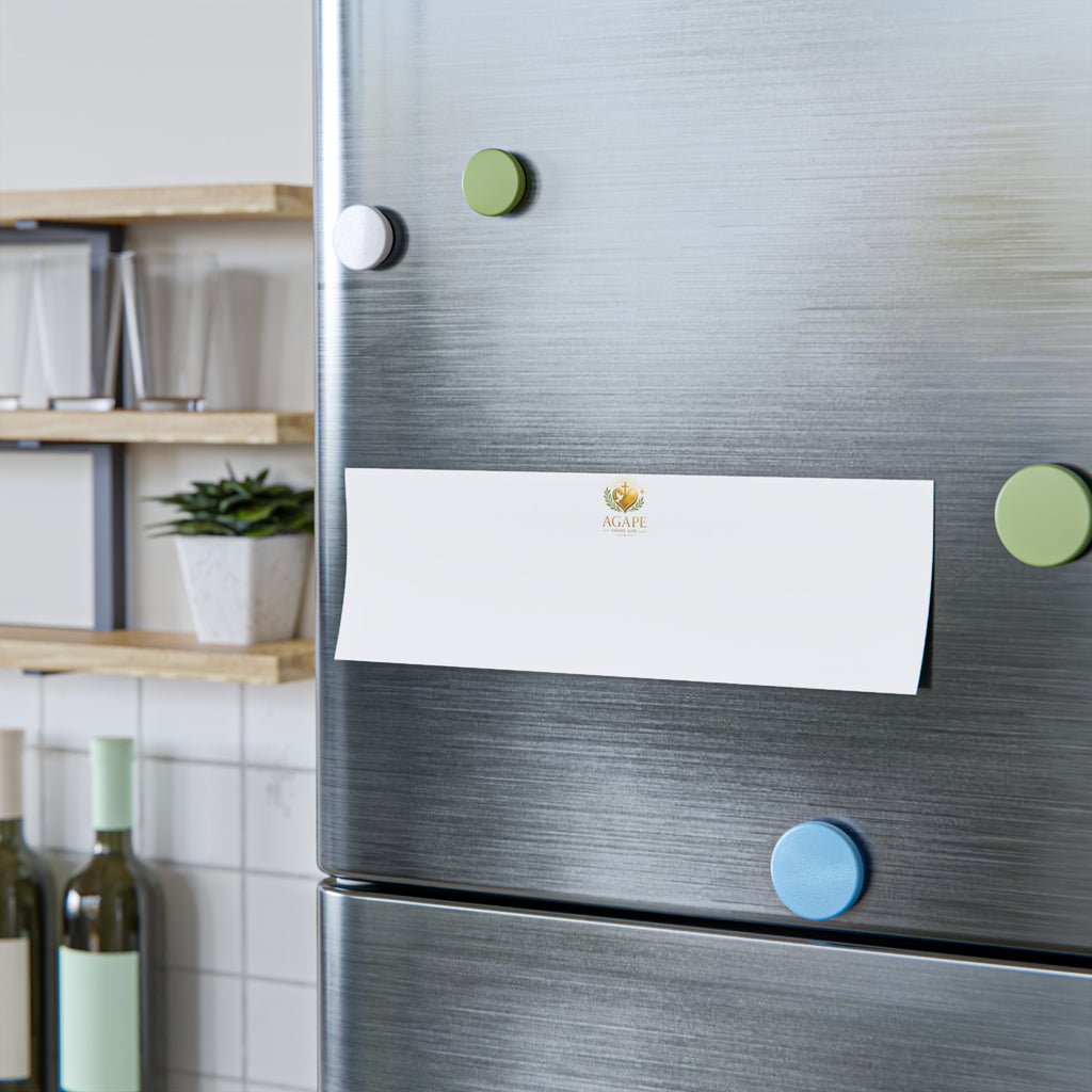 Minimal Agape Post-it Note Pad — Small Logo Sticky Notes for Office & Home
