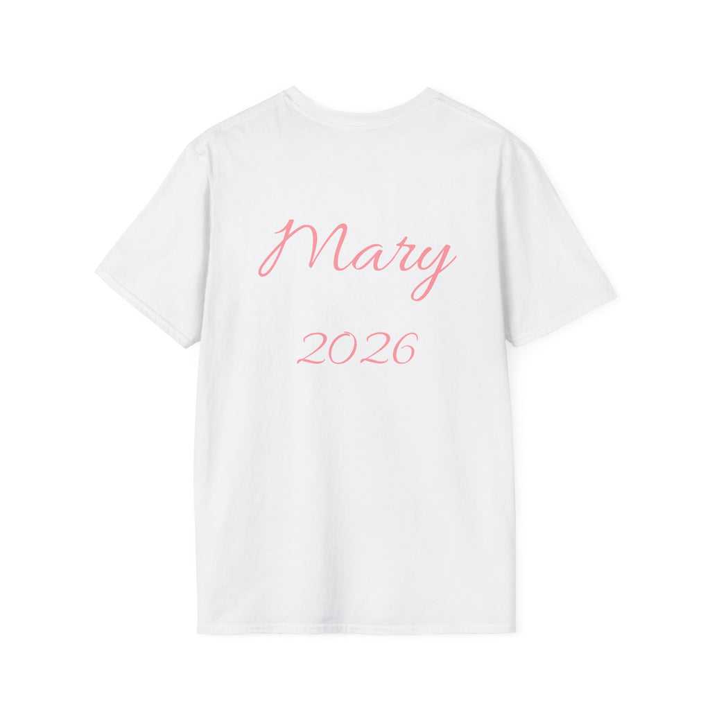Bride T-Shirt — Pink Princess Bridal Tee with Crown & Bow