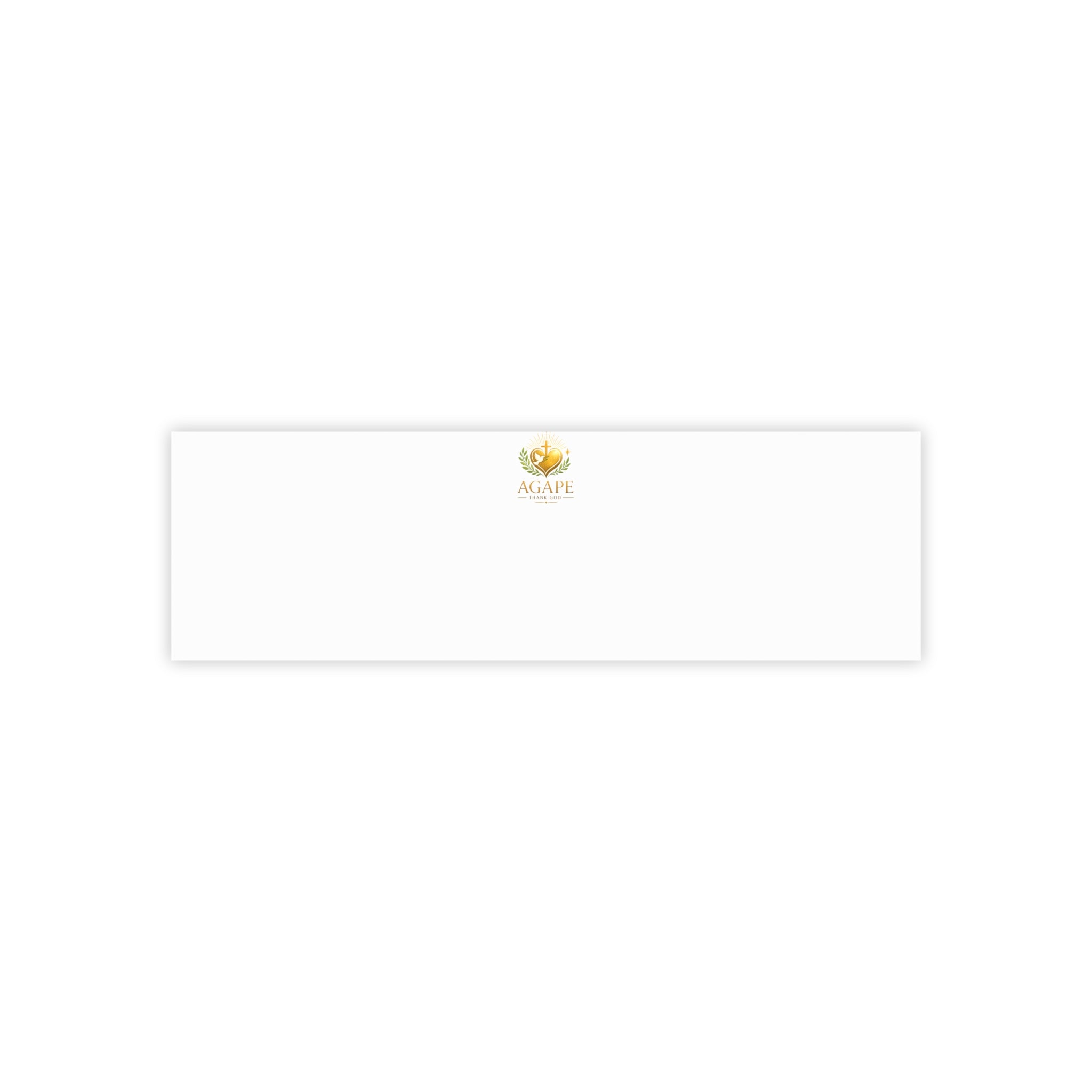 Minimal Agape Post-it Note Pad — Small Logo Sticky Notes for Office & Home