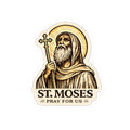 St Moses Prayer Sticker — "Go, sit in your cell, and your cell will teach you everything" Kiss-Cut Sticker