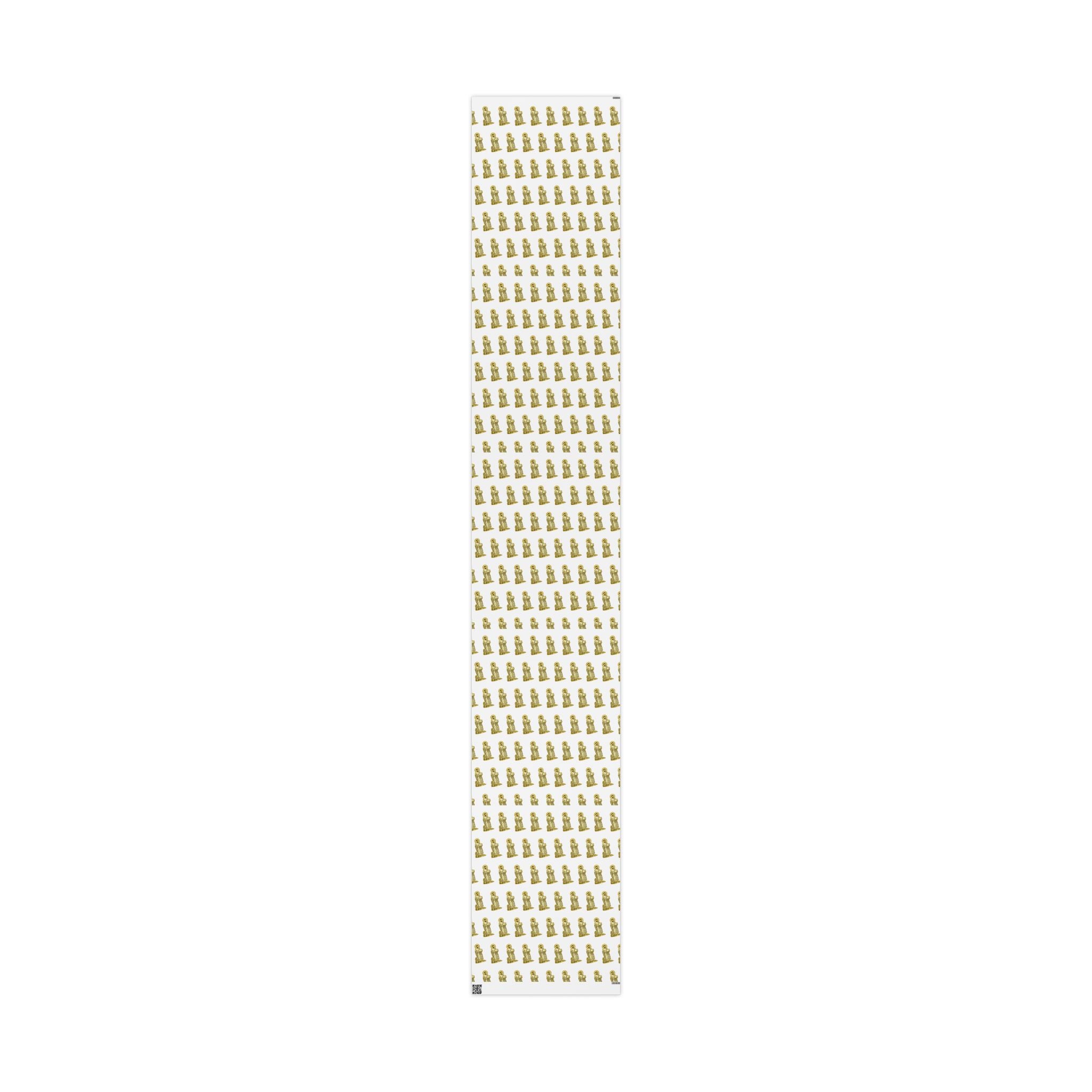 Gold Saint mark Wrapping Paper Roll —  Gift Wrap
