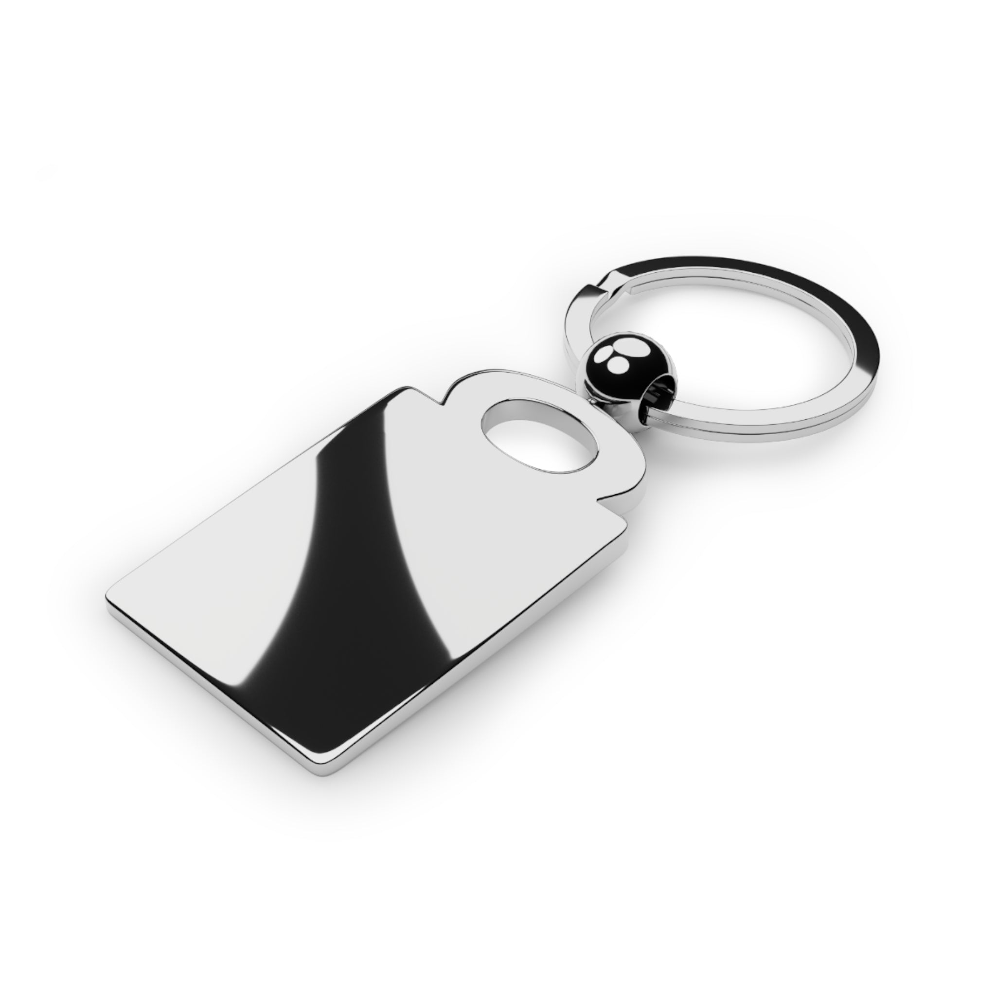 Saint catherine Rectangle Photo Keyring — Personalized Religious Photo Keychain