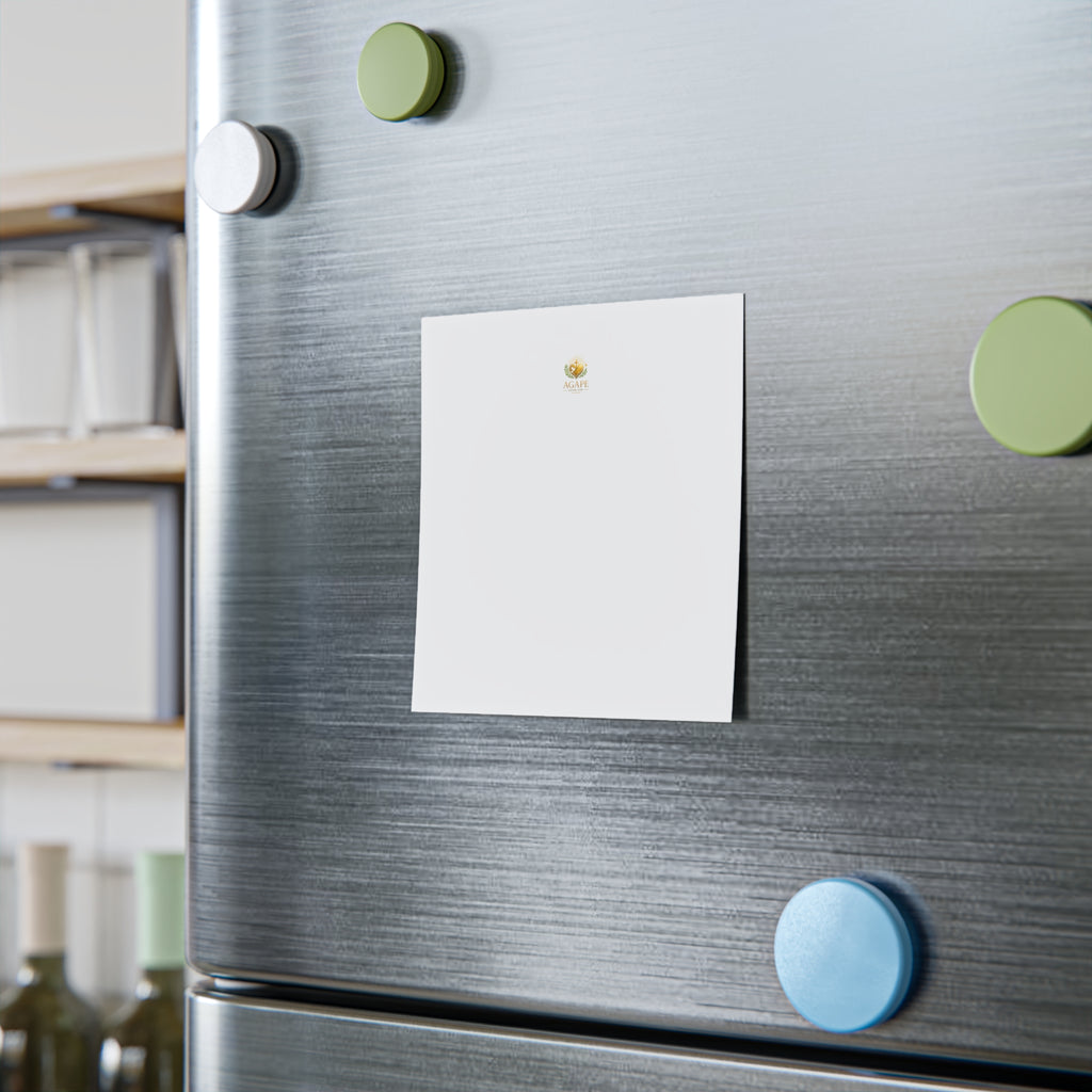 Minimal Agape Post-it Note Pad — Small Logo Sticky Notes for Office & Home